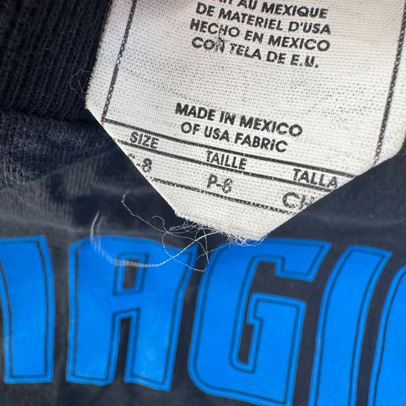 Adidas Orlando Magic Dwight Howard 12 NBA Jersey T-Shirt Kids Size S 8 Black - Picture 2 of 4